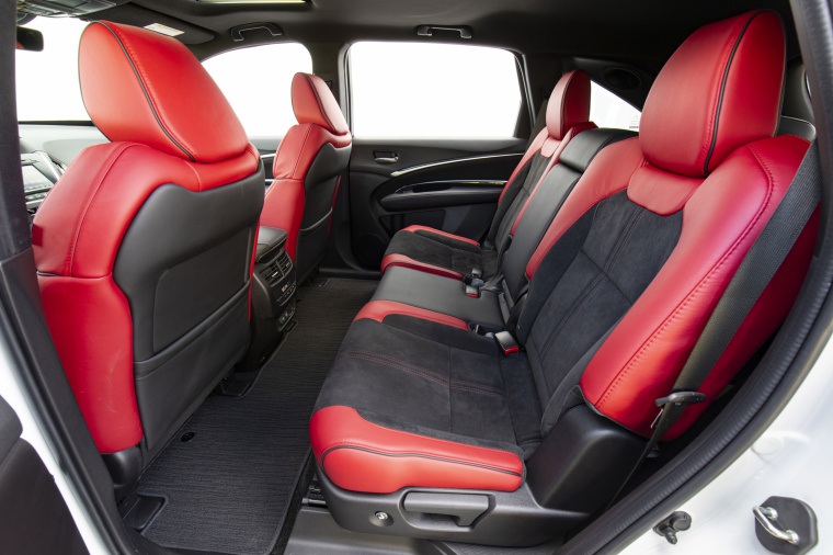 2019 Acura MDX ASpec Rear Seats Picture / Pic / Image